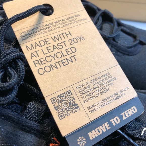 Nike Free Terra Vista Black Canvas Anthracite Orange CZ1757-001 Sz 10.5 Men New - Picture 13 of 16